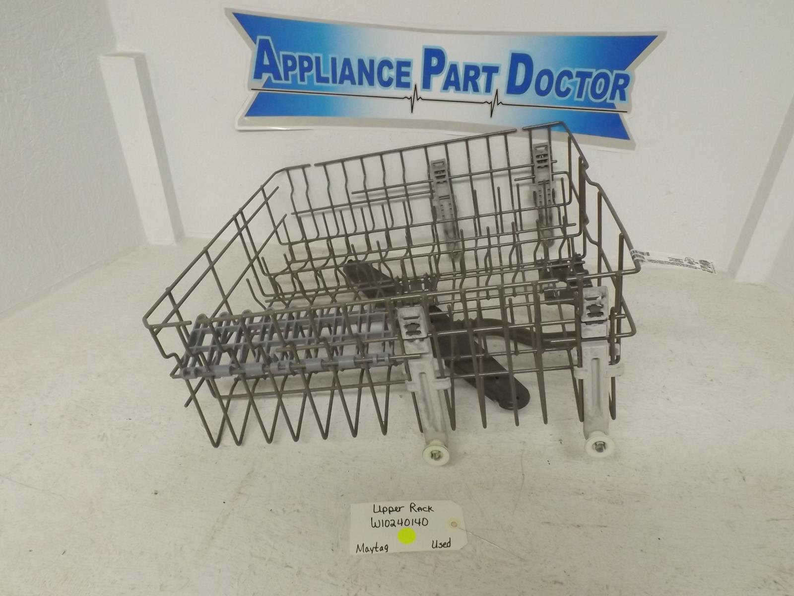 Maytag Dishwasher W10240140 Upper Dish Rack Used Maytag Dishwasher W10240140 Upper Dish Rack Used